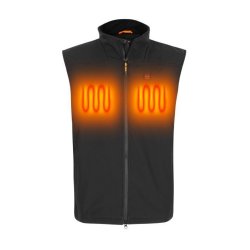 Nordic heat Softshell Vest  Sort