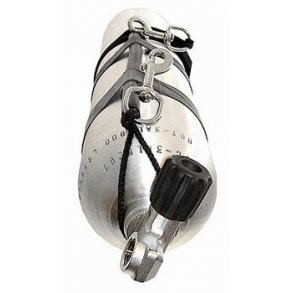 80cf alu stageflaske med ventil og rigging kit