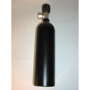 0,85L Luxfer Alu flaske m.ventil