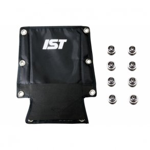 IST Bagplade polstring inkl. 8 skruer