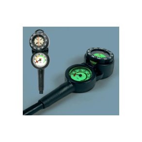 Konsol manometer og kompas