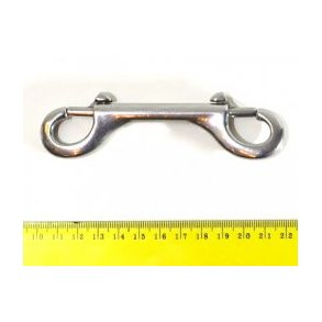 Double ender rustfri 120mm