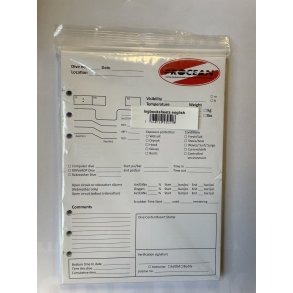 Sider til logbog 50 stk.