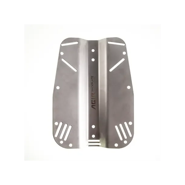 Agir Bagplade 6mm st�l