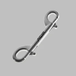 Double ender rustfri 120mm