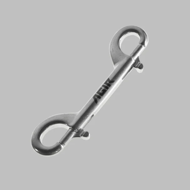 Double ender rustfri 120mm