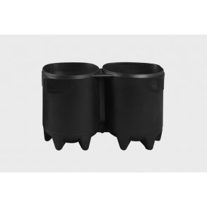 Dobbelt standfod til 10L - 12L flasker