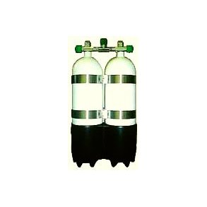 Dobbelt standfod til 5-7-8,5L flasker