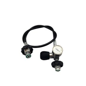 Dekanteringsslange med 2 meter slange 300bar O2