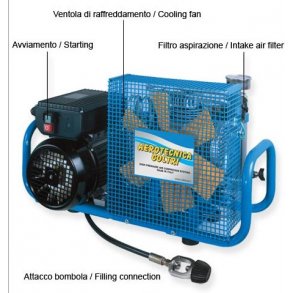 Coltri Sub kompressor MCH6/ET 100 L 400V