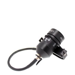 Yellow Diving 40 Watt LED headlamp with the battery indicator