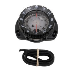 SUUNTO KOMPAS SK-8 BLACK MOUNT BOOT ELASTIK STRAP NH