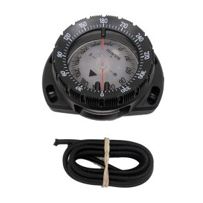 SUUNTO KOMPAS SK-8 BLACK MOUNT BOOT ELASTIK STRAP NH