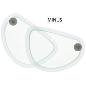 Styrkeglas MINUS til Seapro Optical maske (st)