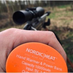 Nordic Heat hndvarmer med Powerbank  10000mAh