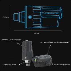 Shearwater Swift transmitter