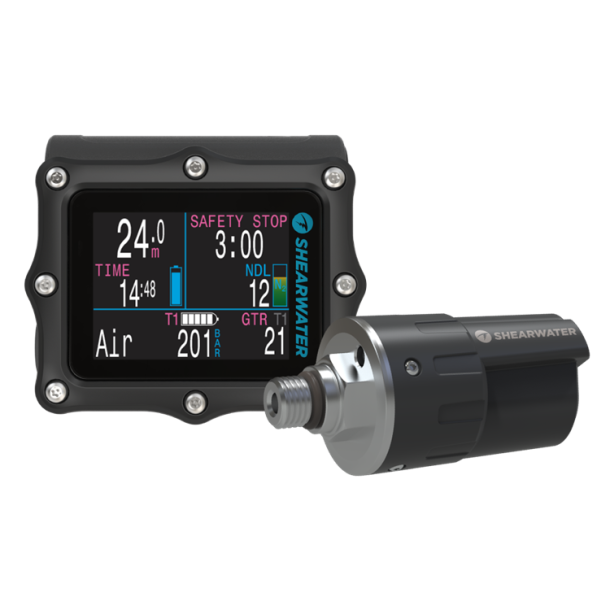 Shearwater Perdix 2 Ti inkl. swift transmitter