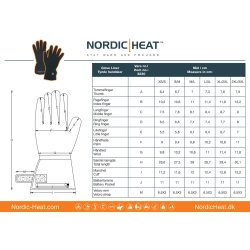 Nordic Heat tynde handsker varme - Heating system - Rude Dyk - Dykkercenter