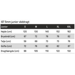 IST 5mm junior v�ddragt