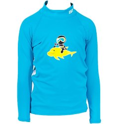 IST Rashguard til brn - bl