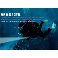 OrcaTorch Dive Beacon - Dykkerlygte