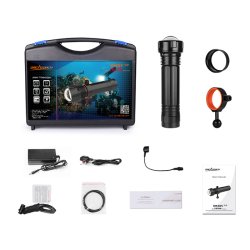 OrcaTorch D950V Videolygte - 10500 lumens