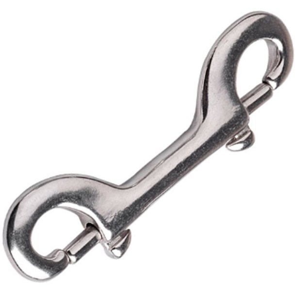 Double ender rustfri 115mm