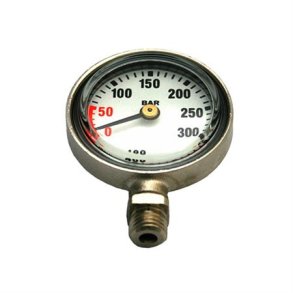 Shark SPG, 45 mm 0-400 bar, plastic front glass